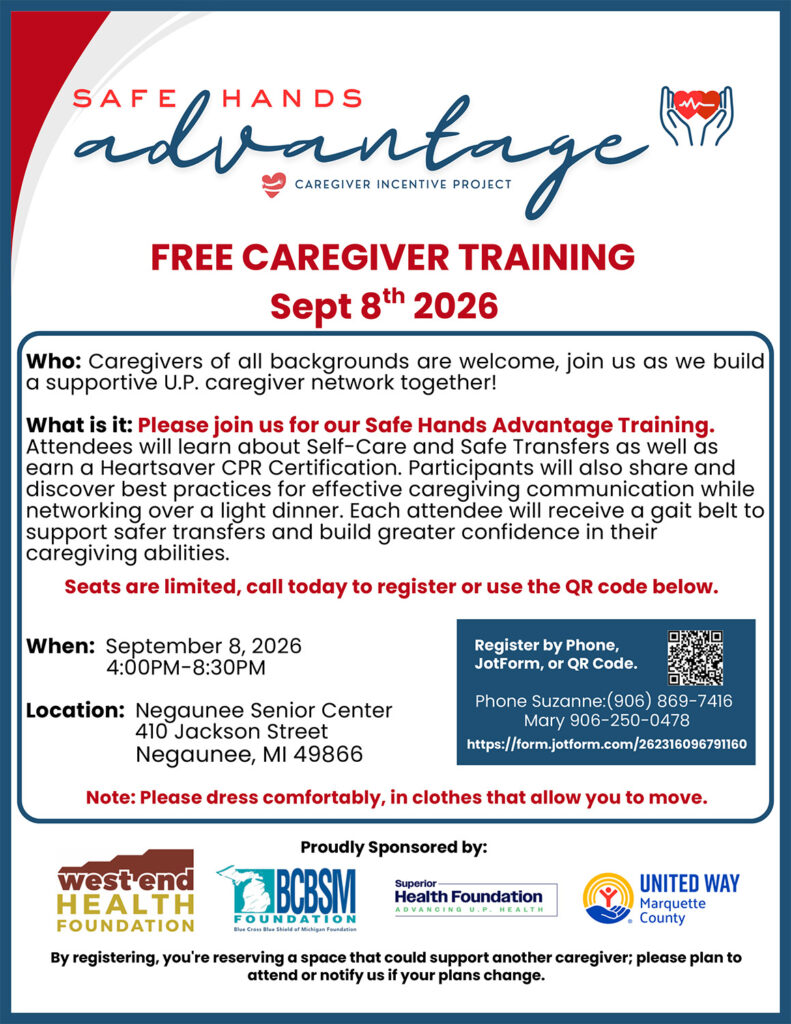 Sept 8 Safe Hands Flyer